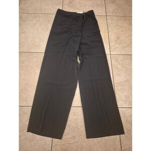Maison Martin Margiela Line 4 Black Wide Leg Women's Pants - Size: 4